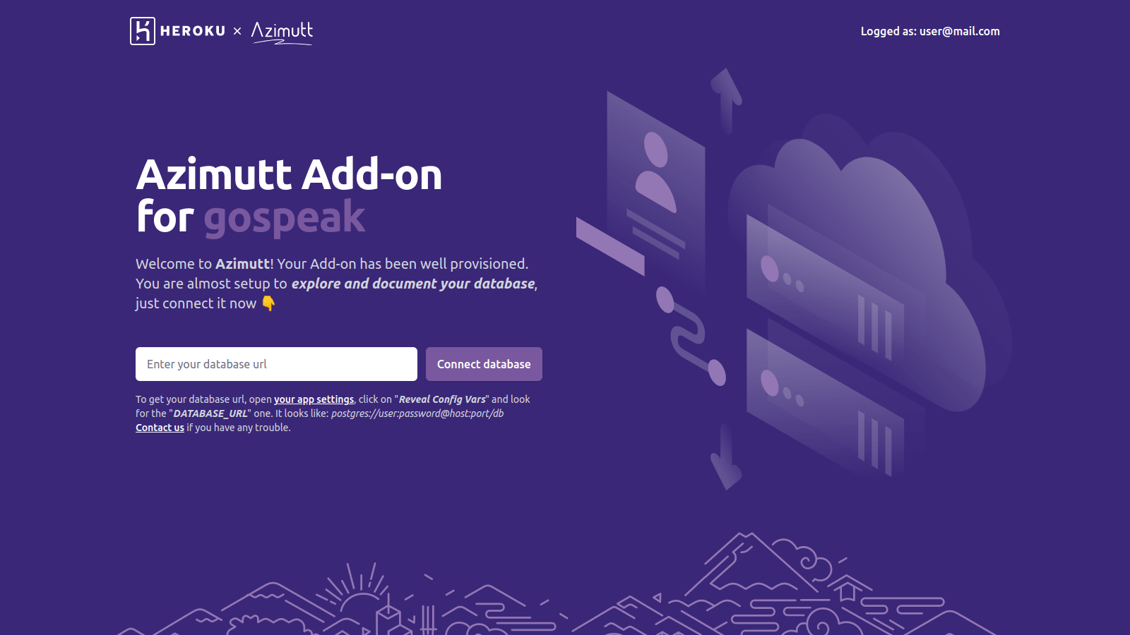 Configuring Azimutt integration with Heroku